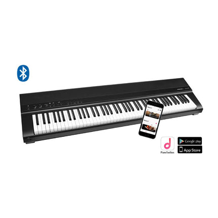 Medeli SP201+/BK Digitale Stagepiano met Bluetooth - 88 Toetsen, Zwart