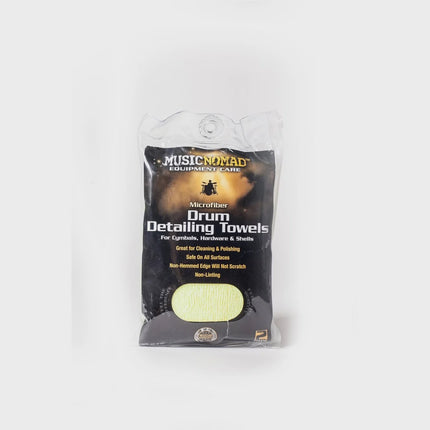 MUSIC NOMAD Microfiber Drum Detailer Towels - MN210
