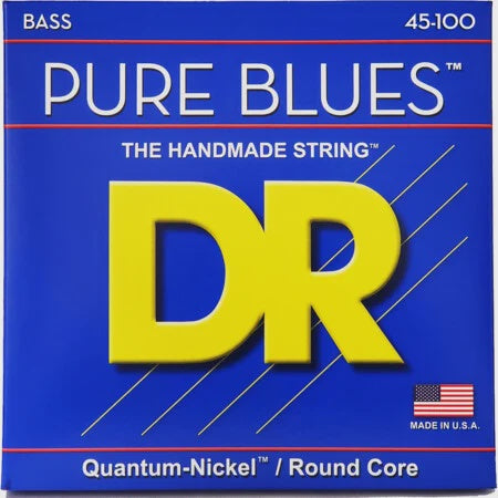 DR Pure Blues Quantum-Nickel Bas Snaren 45-105