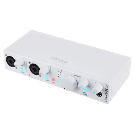Arturia MiniFuse 2 White 2-Kanaals USB2.0 audio-interface met USB-C-aansluiting
