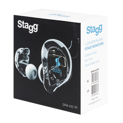 Stagg SPM-435TR Transparent In Ears