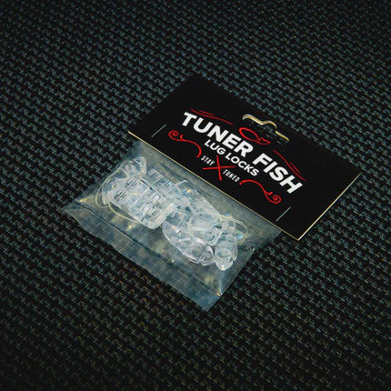 Tuner Fish Lug Locks Clear 8 Pack - TFCL8