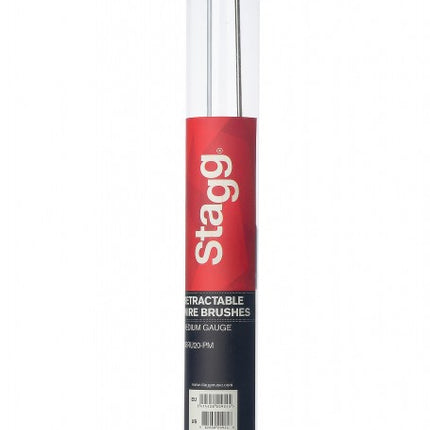 Stagg Retractable Wire Brushes SBRU20-RM