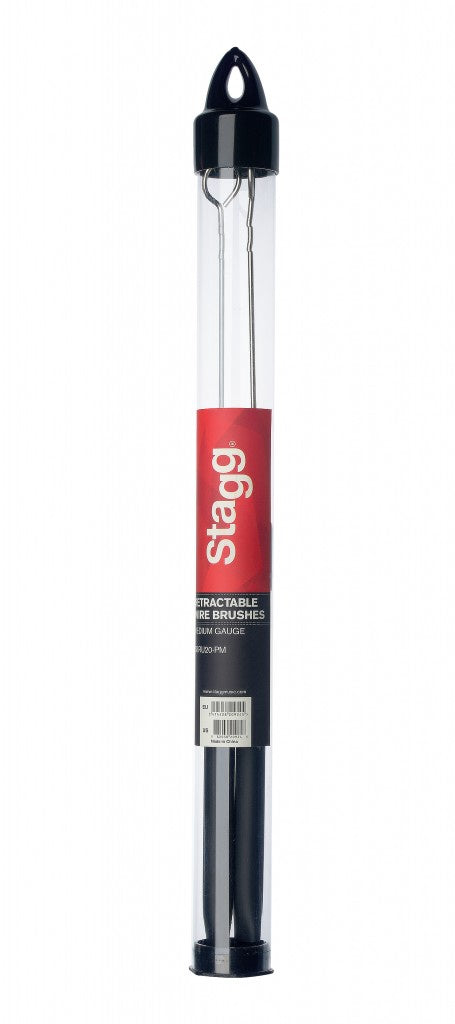 Stagg Retractable Wire Brushes SBRU20-RM