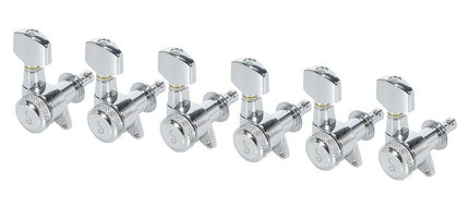 Schaller M6 135° machine heads 6L with small metal pegs 0202200150