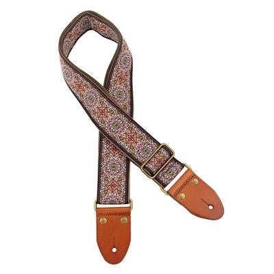 Gaucho Authentic Deluxe red-Blue flowers