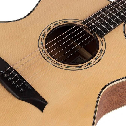 Bromo BAT4CE Hillside Auditorium Akoestische Gitaar - Cutaway met Ingebouwde Preamp