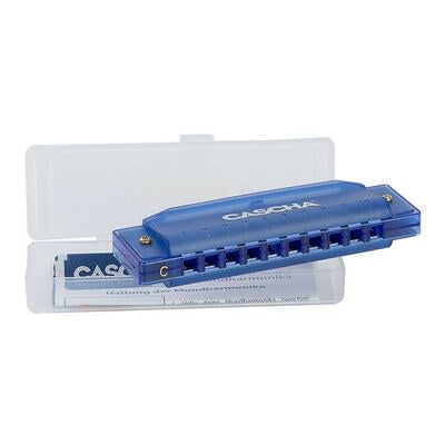 Cascha Fun Blues Harmonica Blauw