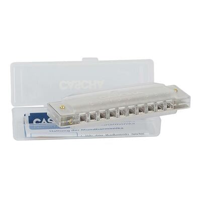 Cascha Fun Blues Harmonica Transparant