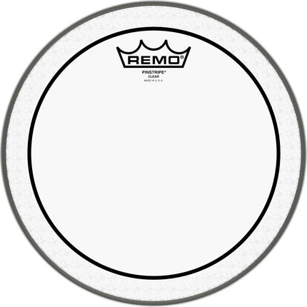 10'' Remo Pinstripe Clear