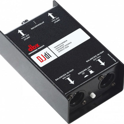 dbx DJDI - Passive 2-channel DI box