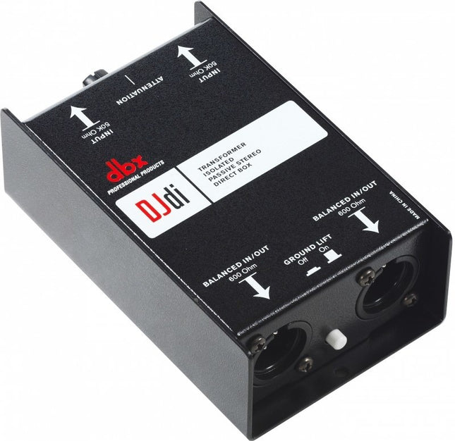 dbx DJDI - Passive 2-channel DI box