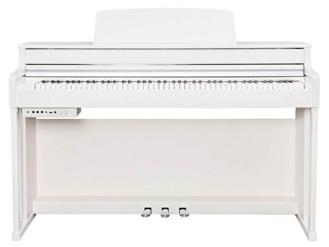 Medeli UP405E digitale piano - G3P klavier met OLED display, wit
