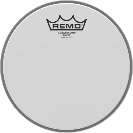 8'' Remo Ambassador coated