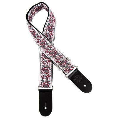 Gaucho Traditional Strap White-Red-Grey