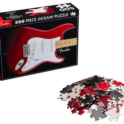 Fender 500 piece jigsaw stratocaster puzzle