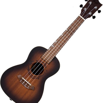 Flight Concert Uke DUC 380 Amber Mahogany Tobacco
