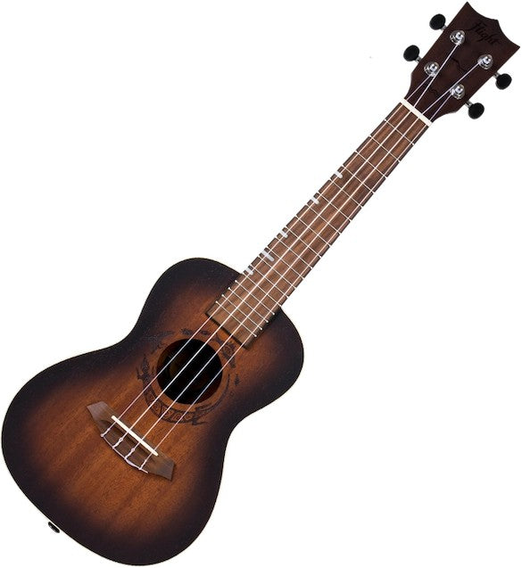 Flight Concert Uke DUC 380 Amber Mahogany Tobacco
