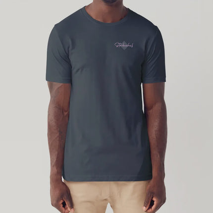 T-shirt Heren Navy Blue- 'MYBGA'