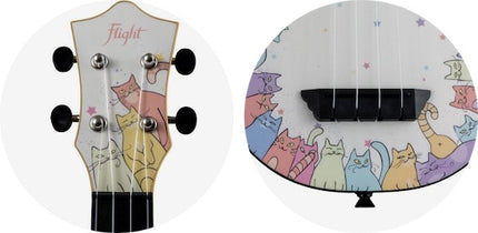Flight Soprano Uke TUS-40 KITTY