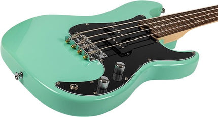 Flight Mini Bass Lite SFG Electric Bass-Uke, Sea Foam