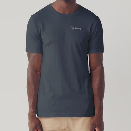 T-shirt Heren Navy Blue - 'Revive'