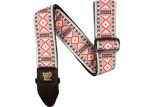Ernie Ball strap Red-Black