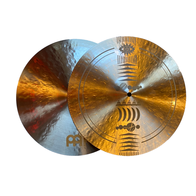 14" Meinl Artist Design Cymbals Anika Nilles Lunar Hihat