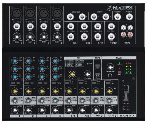 Mackie Mix12FX mengtafel