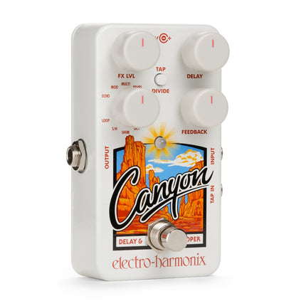 Electro-Harmonix CANYON Multi Delay en Looper met Tap tempo/divisie