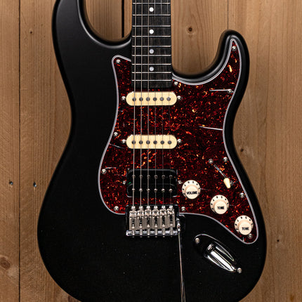 Patina Ps-4 BK Stratocaster elektrische gitaar zwart