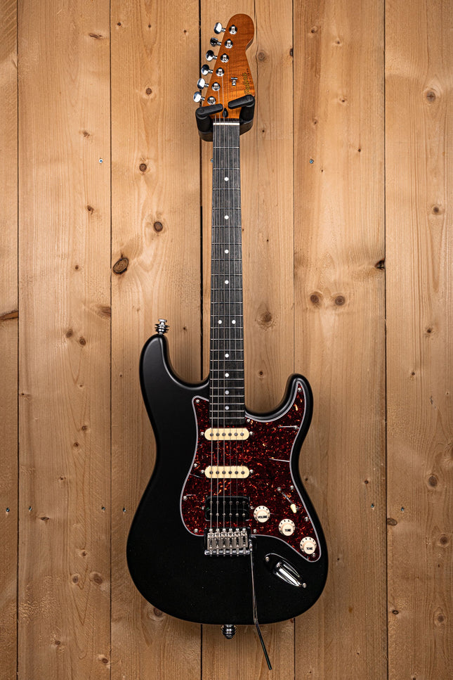 Patina Ps-4 BK Stratocaster elektrische gitaar zwart