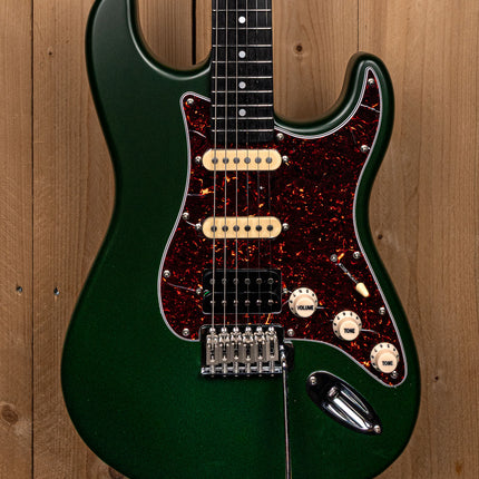 Patina Ps-4 SGR Stratocaster electrische gitaar donker groen