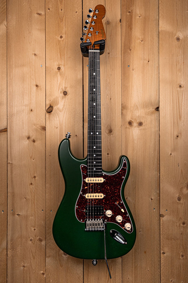 Patina Ps-4 SGR Stratocaster electrische gitaar donker groen