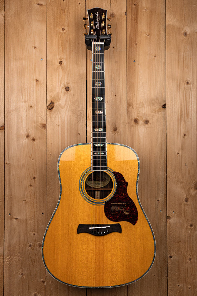 Richwood Master Series handgemaakte dreadnought gitaar - D-70-VA