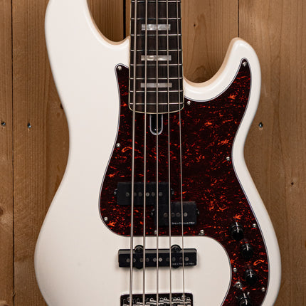 P7N A5/AWH |Sire P Series Marcus Miller alder 5-string active bass guitar antique white