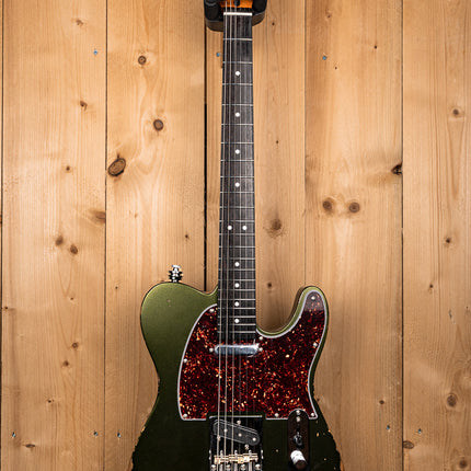 Patina T-stijl SS Alnico V Sherwood Groen Nitro Relic