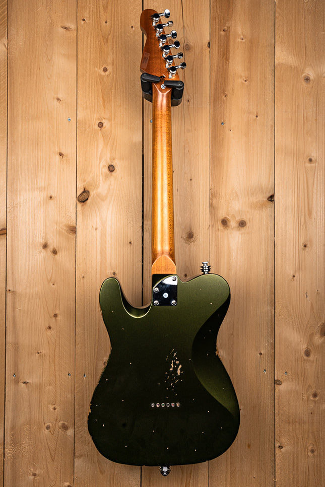 Patina T-style SS Alnico V Sherwood Green Nitro Relic