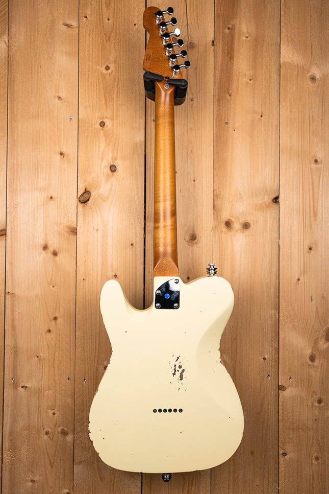Patina T-style Alnico V White Nitro Relic