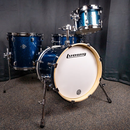 Ludwig Breakbeats serie Deep blue sparkle Shell set