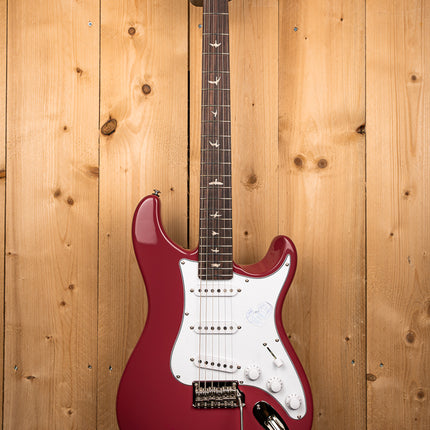 PRS SE Silver Sky Rosewood Derby Red