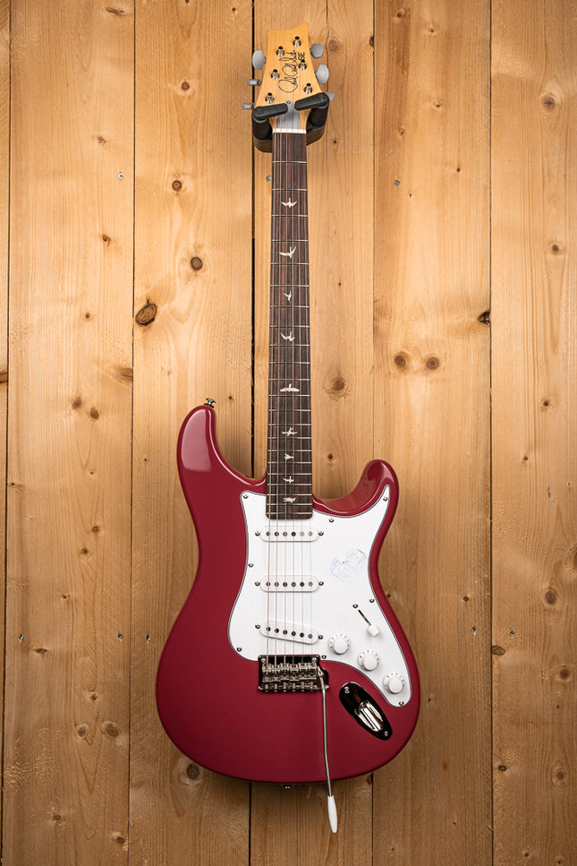 PRS SE Silver Sky Rosewood Derby Red