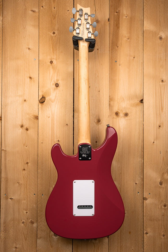 PRS SE Silver Sky Rosewood Derby Red