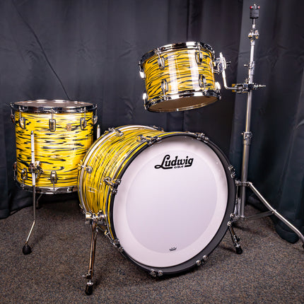 Ludwig Classic Maple Downbeat 20" Lemon Oyster Shellset