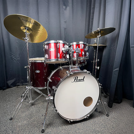 Pearl Roadshow acoustic drum set complete (pre-owned)