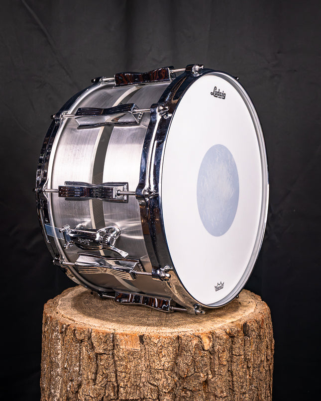 Ludwig Slotted Coliseum Aluminium 14" x 8" snare
