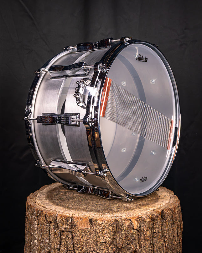 Ludwig Slotted Coliseum Aluminium 14" x 8" snare