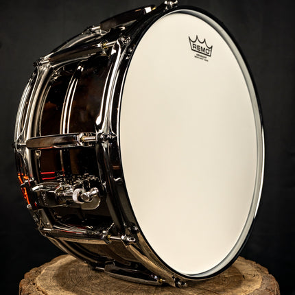 Pearl 14x6.5 Sensitone SD 1 OMM Brass Shell, Black Chrome Finish