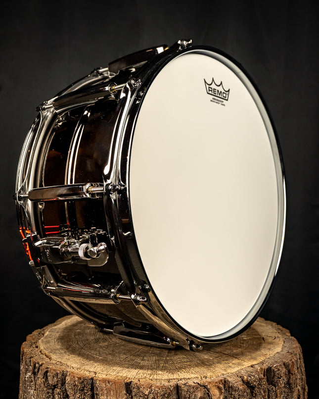 Pearl 14x6.5 Sensitone SD 1 OMM Brass Shell, Black Chrome Finish
