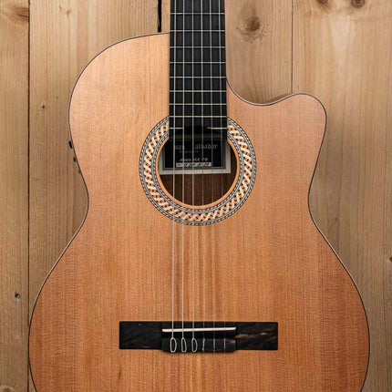 Juan-Salvador 4CE OP Electro-Acoustic Classical Guitar – Perfect for Studio and Stage